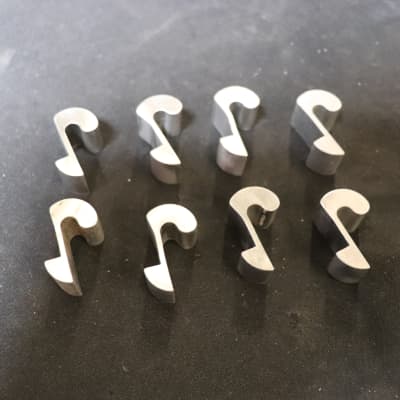 Rogers Spacer Conversion Clips for Tom Drum - Aluminum - part # 61-0754 #2 image 1