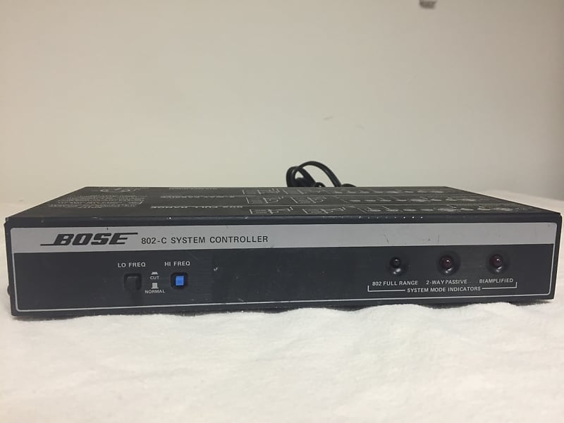 BOSE 802-C SYSTEM CONTROLLERシステムコントローラー② Bose 802C ii System Controller Rare Black Rackmount 802CII