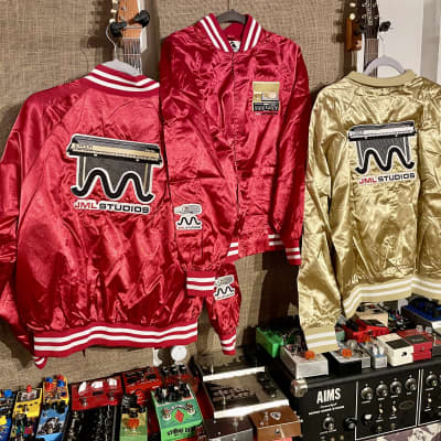 Custom JML Studios Satin Embroidered Bomber Jacket - New for 2024 image 5