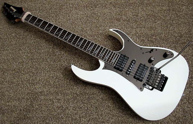 Ibanez Prestige RG2550Z-GW /2010, made in Japan / Galaxy White + Original  Hard case + Shipping in EU | Reverb