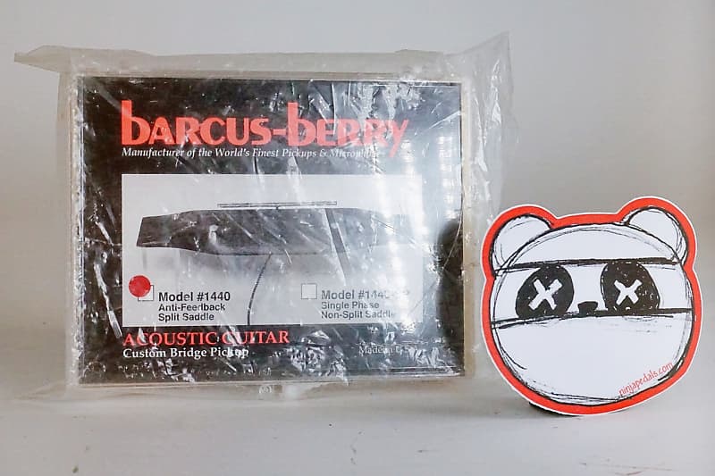 Barcus Berry Model: 1440 Anti Feedback Under Saddle Acoustic Guitar Pickup image 1