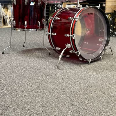 ludwig vistalite drum set