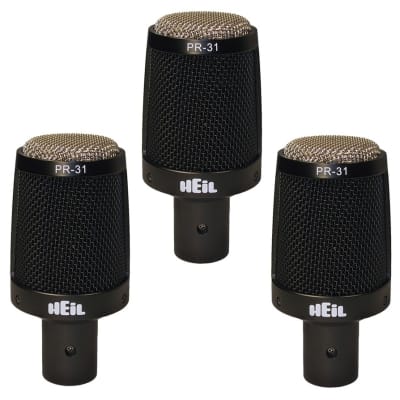 Heil PR-31 BW Toms Microphone Package (3-Pack) image 2