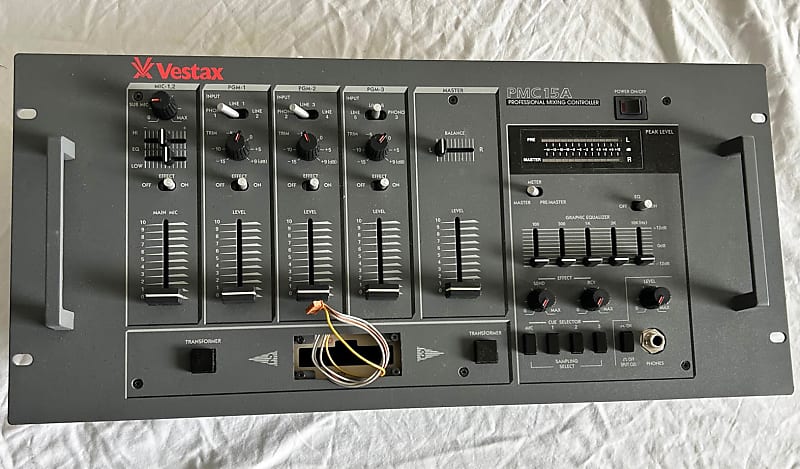 Vestax やむを得ない PMC15A ビンテージミキサー