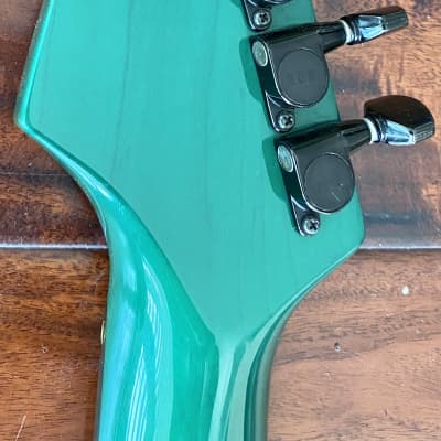 ESP Custom Shop Emerald Green Late 80's Super Strat - 5A Quilted Maple image 17