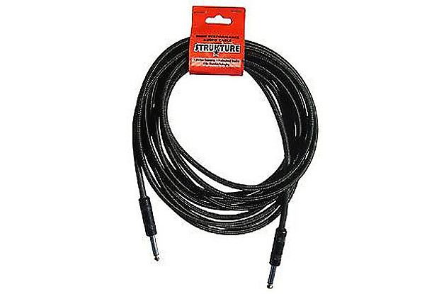 Strukture SC186W 1/4" TS Woven Straight Instrument Cable - 18.6' image 1