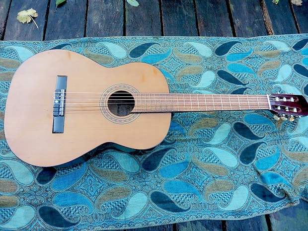 Vintage + Rare + 1960's Terada Classical Guitar (Spanish