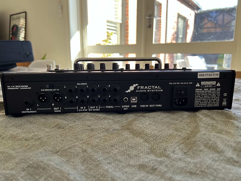 Fractal Audio AX8 Amp Modeler/Multi-FX Processor | Reverb