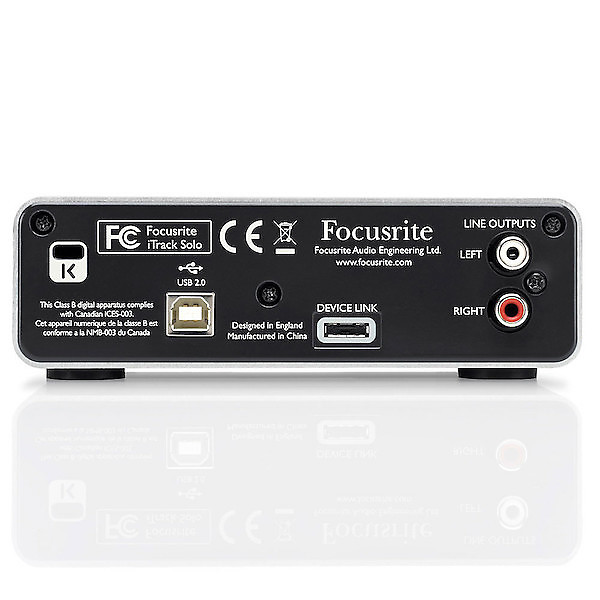Focusrite iTrack Solo USB Audio Interface image 3