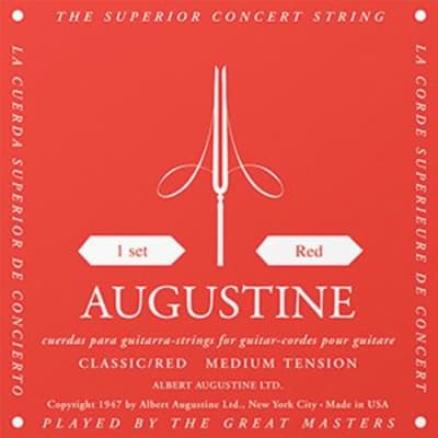 Augustine Red Classical String Set, Medium Tension for sale