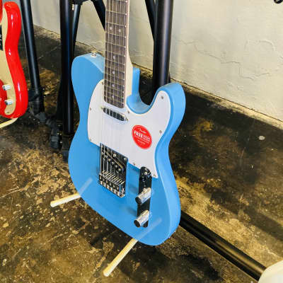 Fender Squier Telecaster Electric Guitar California Blue Like New Plays Great! image 4