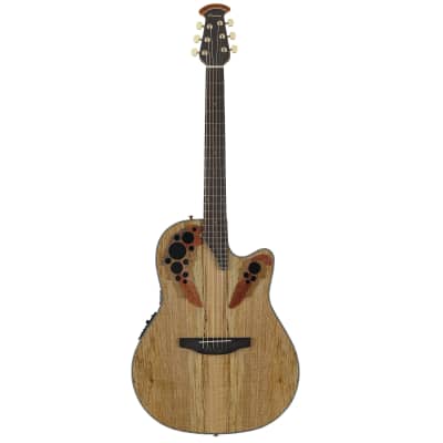 Ovation Celebrity Elite Exotic, Acoustic Electric Guitar, Spalted Maple image 1