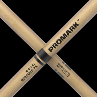 Promark Rebound 7A Drumstick | Lacquered Hickory image 3