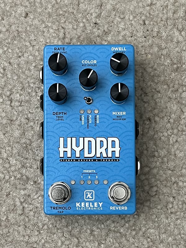 Keeley Hydra Stereo Reverb & Tremolo