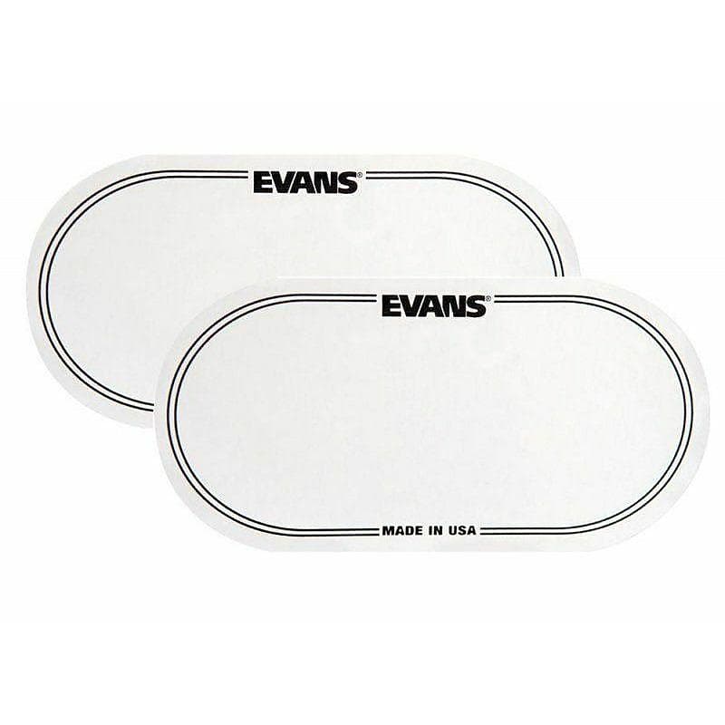 Evans EQ Double Pedal Patch Clear Plastic EQPC2. 2 Patches Per Package !! image 1