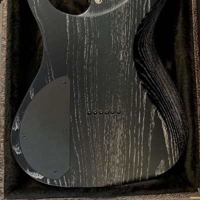 Acacia Hades Pro 6 Weathered Satin Black Finish Guitar w/Duncan Distortion PU's & Hard Case image 7