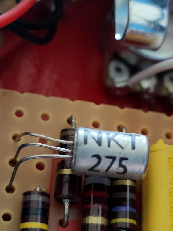 Fuzz FACE W/ORIGINAL NKT 275 RED DOT NKT275 | Reverb Australia