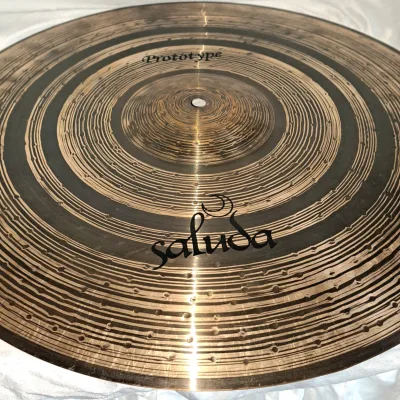 SALUDA Dark Thin Hand Hammered 20" Prototype Ride Cymbal image 3
