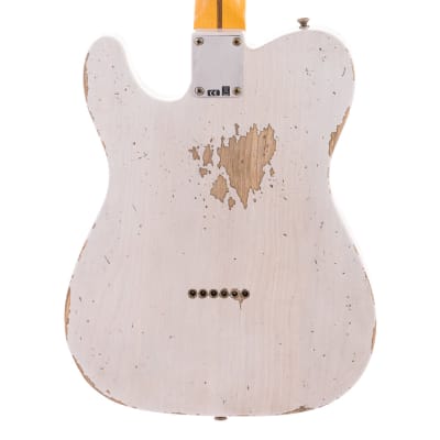 Fender Custom Shop 52 Tele Heavy Relic, Lark Guitars Custom Run - White Blonde (822) image 2