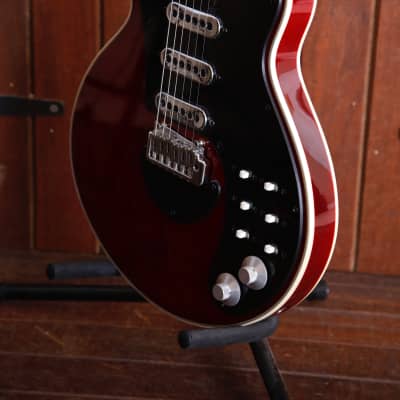 Brian May Guitars Red Special Antique Cherry Electric Guitar imagen 6