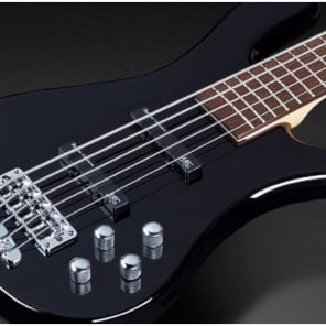 Warwick RockBass Streamer LX 5-String, Black Solid High Polish, Active, Fretted, Free Shipping image 2