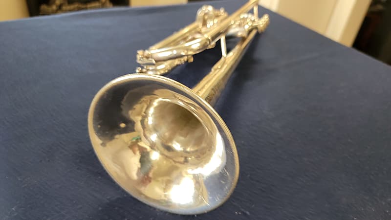 Bach Omega Trumpet 2003-2004 - Silver | Reverb