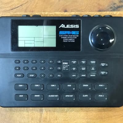 Alesis SR-16 Drum Machine 2010s - Black