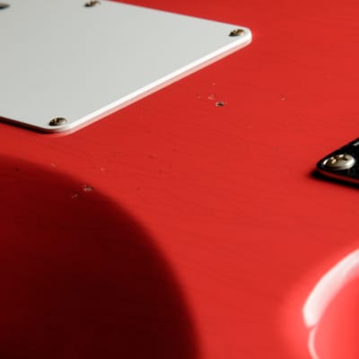 Fender Custom Shop Limited '62/'63 Stratocaster Journeyman Relic - Aged Fiesta Red image 10