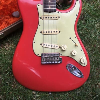 Fender  Stratocaster  1962  Fiesta Red image 2