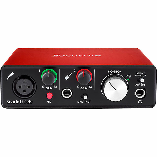 Focusrite Scarlett Solo 2nd Gen USB Audio Interface image 2