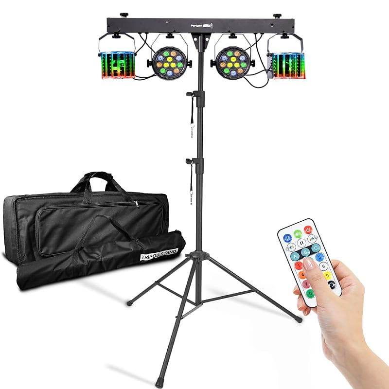 Dj Lights With Stand, Rgb Party Bar Light Set, Sound | Reverb