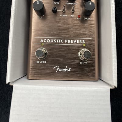 Fender Acoustic Preverb 2020 - Present - Brown image 3