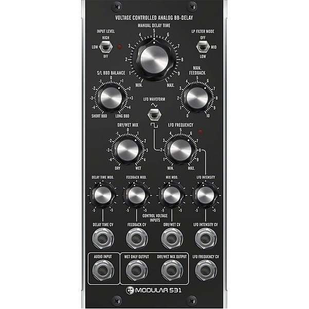Moon Modular - M 531 Voltage Controlled Analog Delay image 1