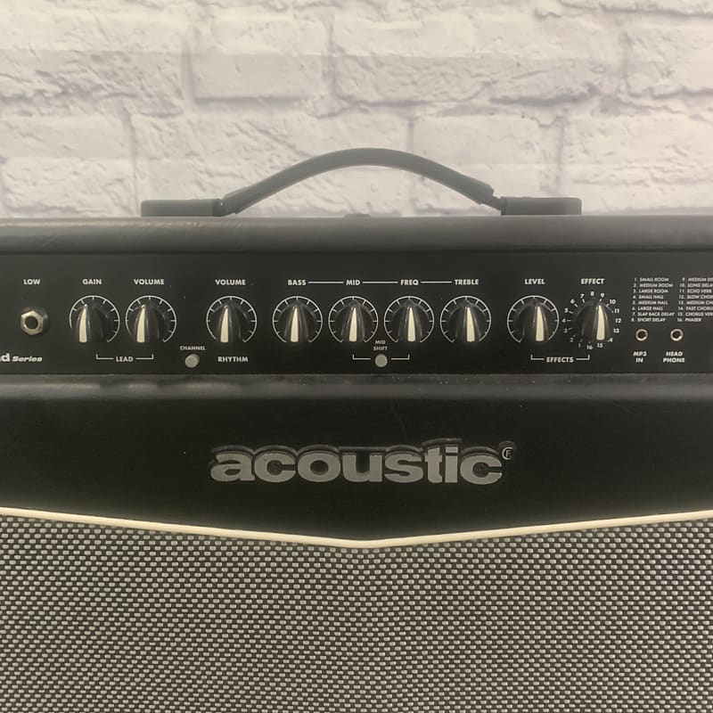 Acoustic G120 DSP Combo Guitar Amplifier Reverb