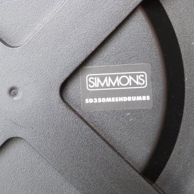 80's Simmons SDS9 Hexagon Drum Synthesizer Pads X2 (Black) | Reverb