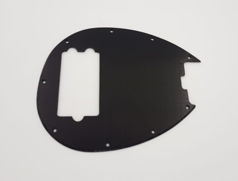 Black Acrylic Pickguard For Musicman Sterling Classic 4 