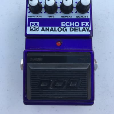 DOD Digitech FX96 Echo FX V2 Tape Analog Delay Rare Guitar Effect Pedal for sale
