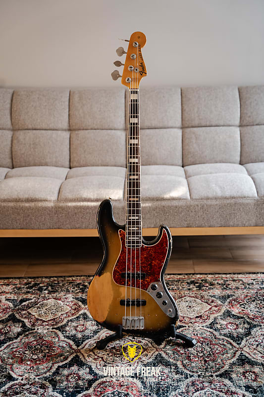 Fender Jazz Bass 1971 - Sunburst | Reverb Canada