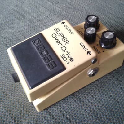 BOSS SD-1 | SUPER OverDrive | Made in Taiwan | Vintage Distortion