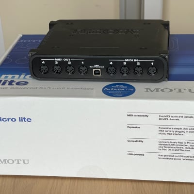 MOTU Audio Microbook II | Reverb Canada