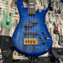Spector Euro4 LT Blue Fade Gloss 4 String Bass w/ Gig-Bag + Free Shipping, Auth Dealer