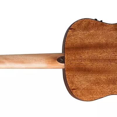 Washburn WLO12SE Woodline 10 Series Orchestra Body Solid Mahogany 6-String Acoustic Electric Guitar image 5