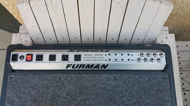 Furman SPB-8C  powered pedaboard 120 ma image 1