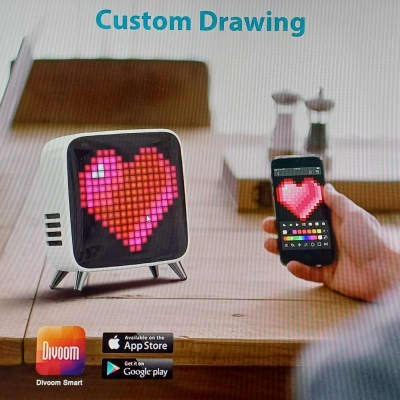 Divoom Tivoo Max Pixel Art Cassa Bluetooth 40w Audio 256 led RGB image 2