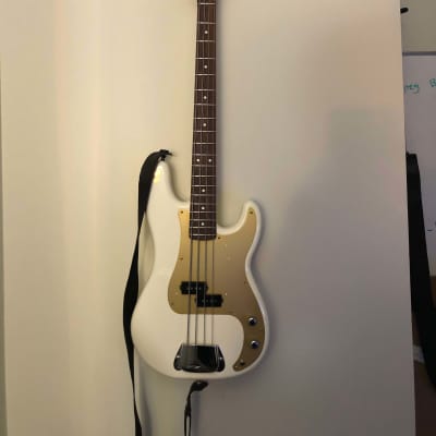 Fender American Vintage '57 Precision Bass 2011 Olympic White (Custom) image 1