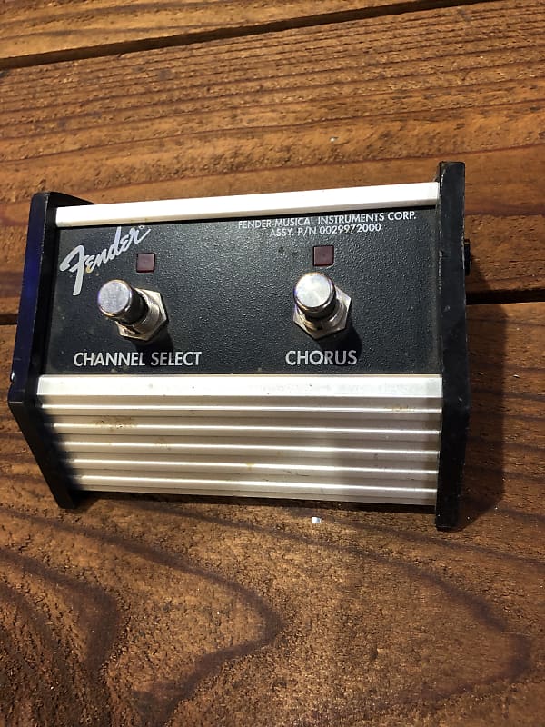 (7218) Fender 0029972000 Fender Chorus Effects and Channel Selector Pedal image 1