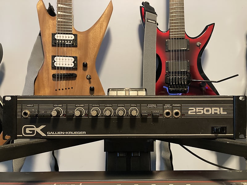 GallienKrueger 250RL With Footswitch Reverb