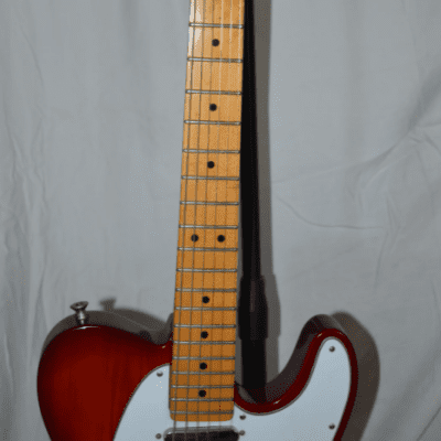 Fender Telecaster Bigsby Custom Electric Guitar Cherry Stain Roadrunner HSC NOCASTER Tele image 6
