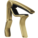 Dunlop Trigger Curved Guitar Capo Gold