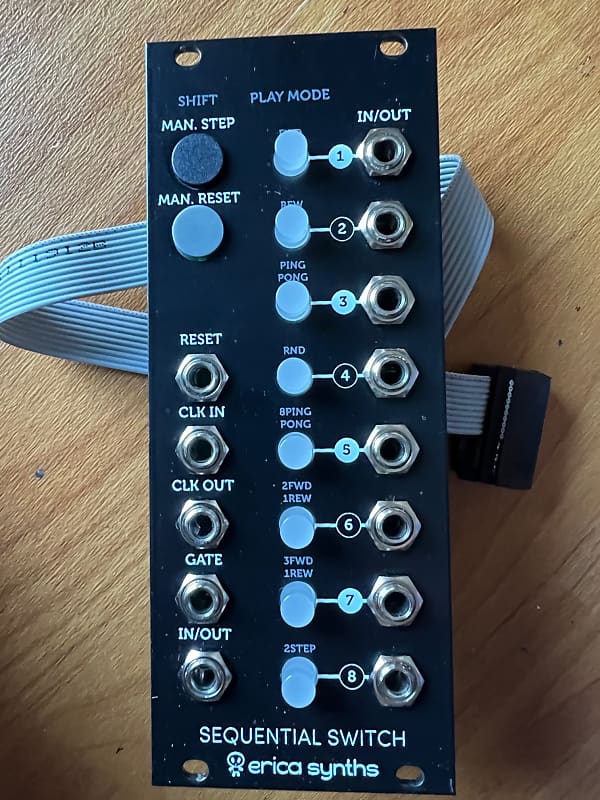 Erica Synths Sequential Switch Black image 1